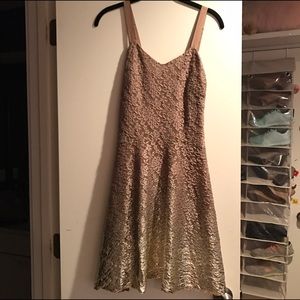 Free People Ombré Glitter Dress