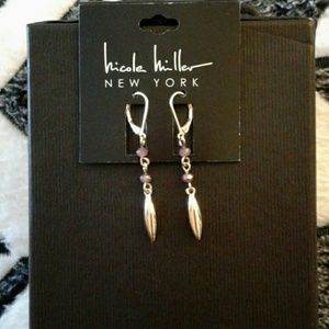 Nicole Miller Gold Earrings