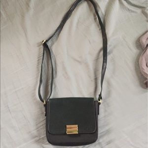 super cute dark green purse