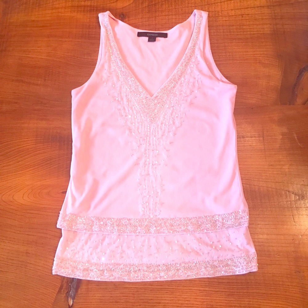 Pink Express Party Tank