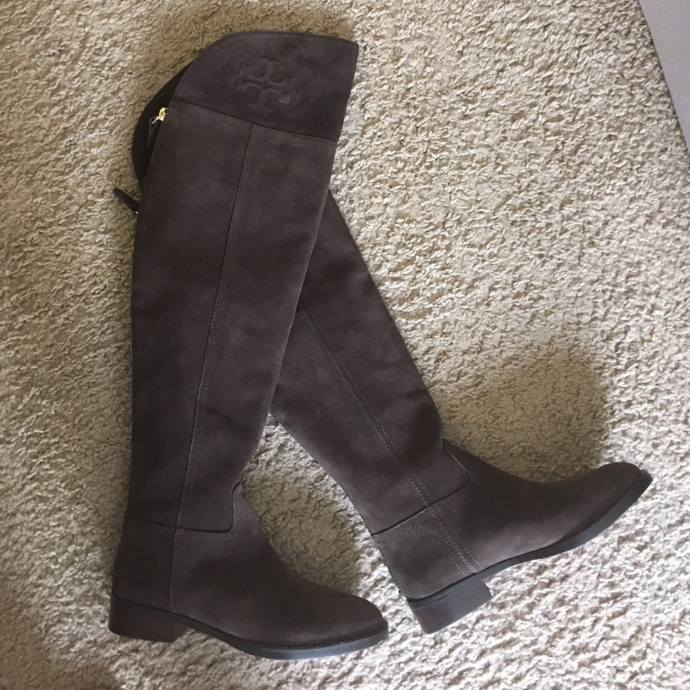 Sold Tory Burch 
Simone Suede Over the Knee Boots