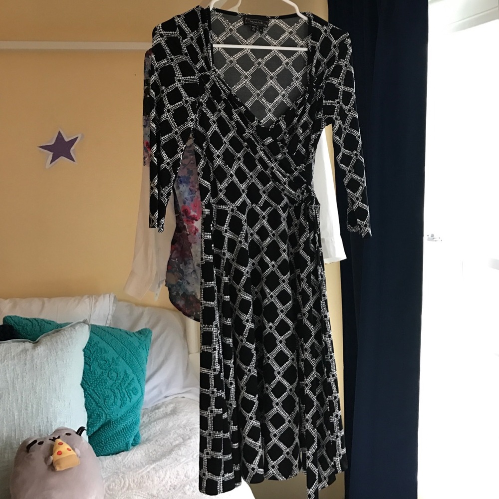 DVF inspired wrap dress! Perfect for date night!