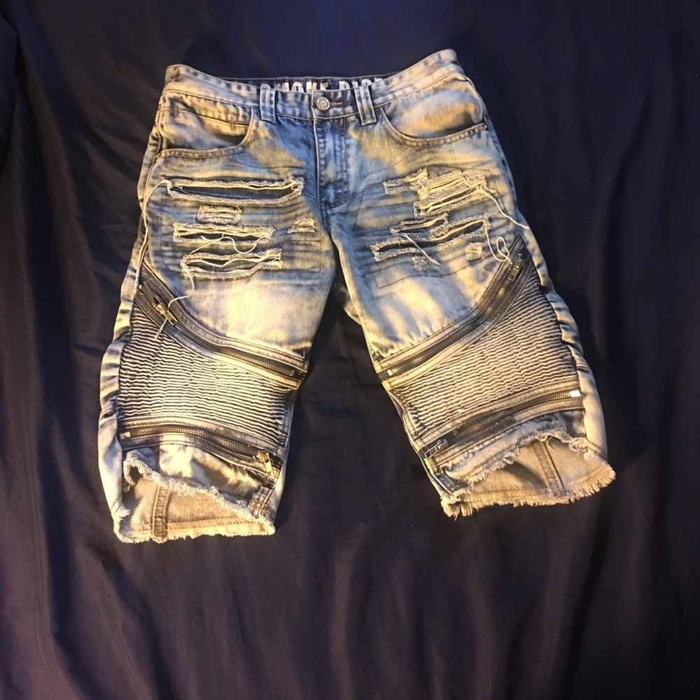 "Smoke Rise" Biker Shorts