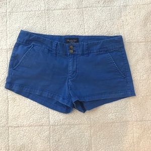 Blue AEO shorts