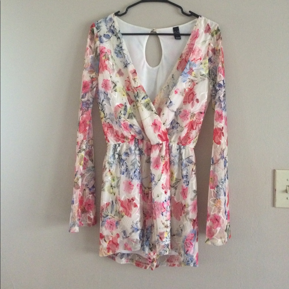 Floral romper