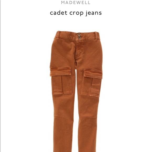 🎉HP🎉 MADEWELL Cadet Crop Cargo Skinny Ankle Jean - Picture 4 of 6