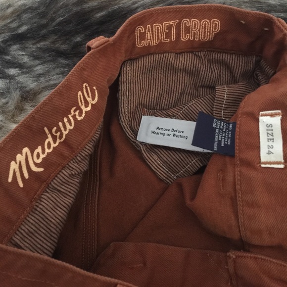 🎉HP🎉 MADEWELL Cadet Crop Cargo Skinny Ankle Jean - Picture 6 of 6
