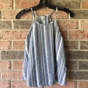 Linen crop top by Paper Crane