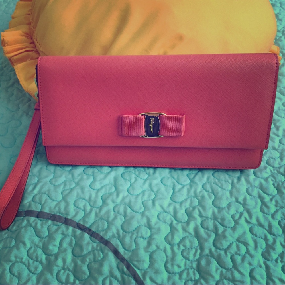 Ferragamo clutch