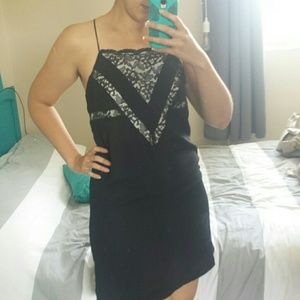 Express sheath dress with Lace details