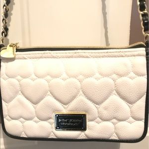 Betsey Johnson Quilted Crossbody.