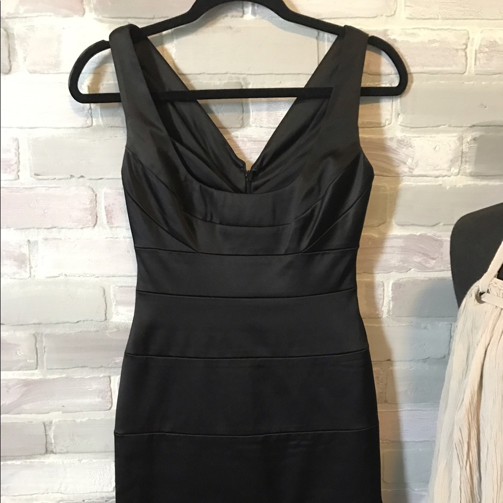 WHBM little Black Dress: slimming cocktail dress