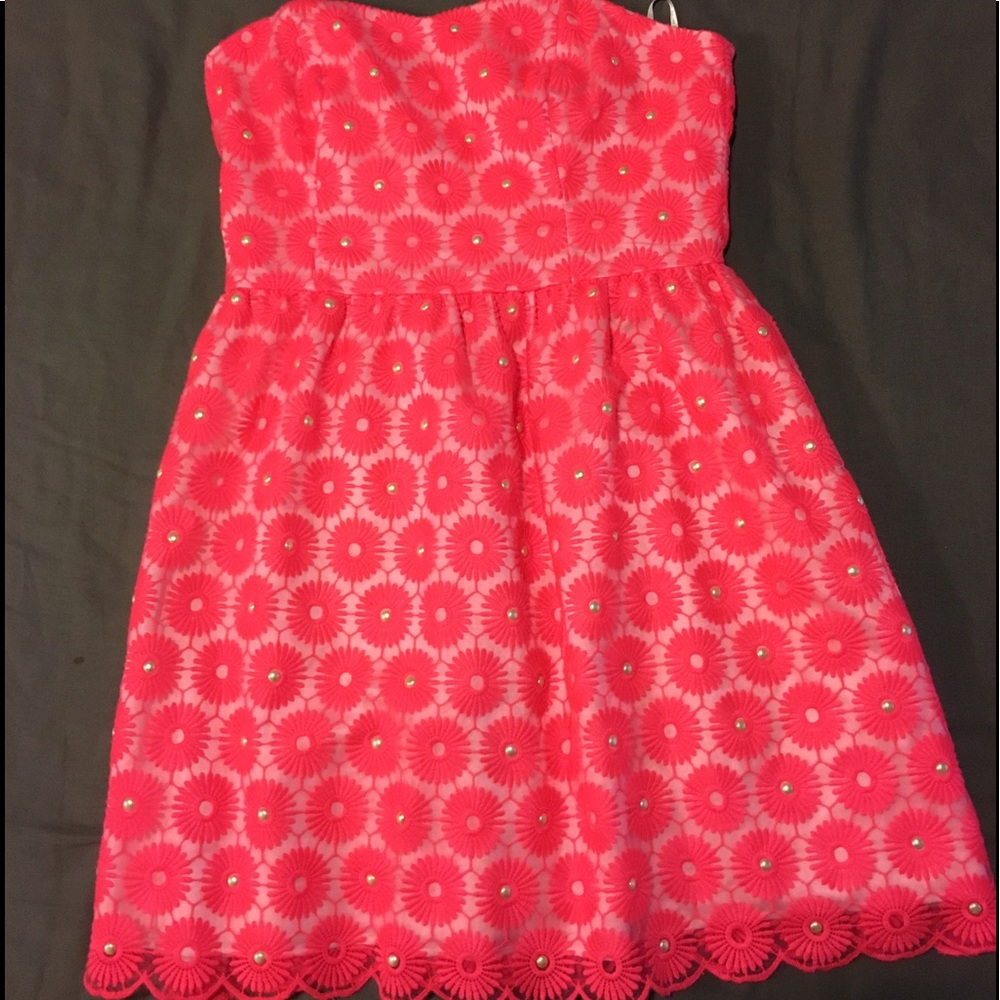 Lilly Pulitzer pink dress