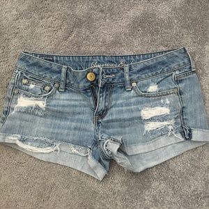 American eagle jean shorts