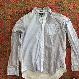 Mens American Eagle Pin Stripe Button Down shirt