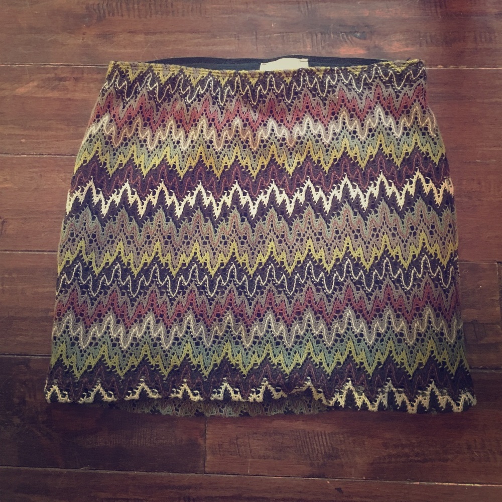 Printed Mini skirt
