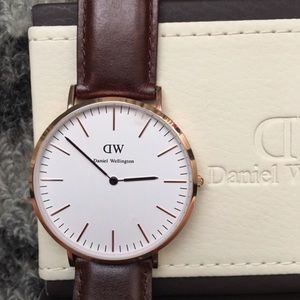 Daniel Wellington Brown Leather Watch