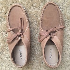 KDB brown leather shoes