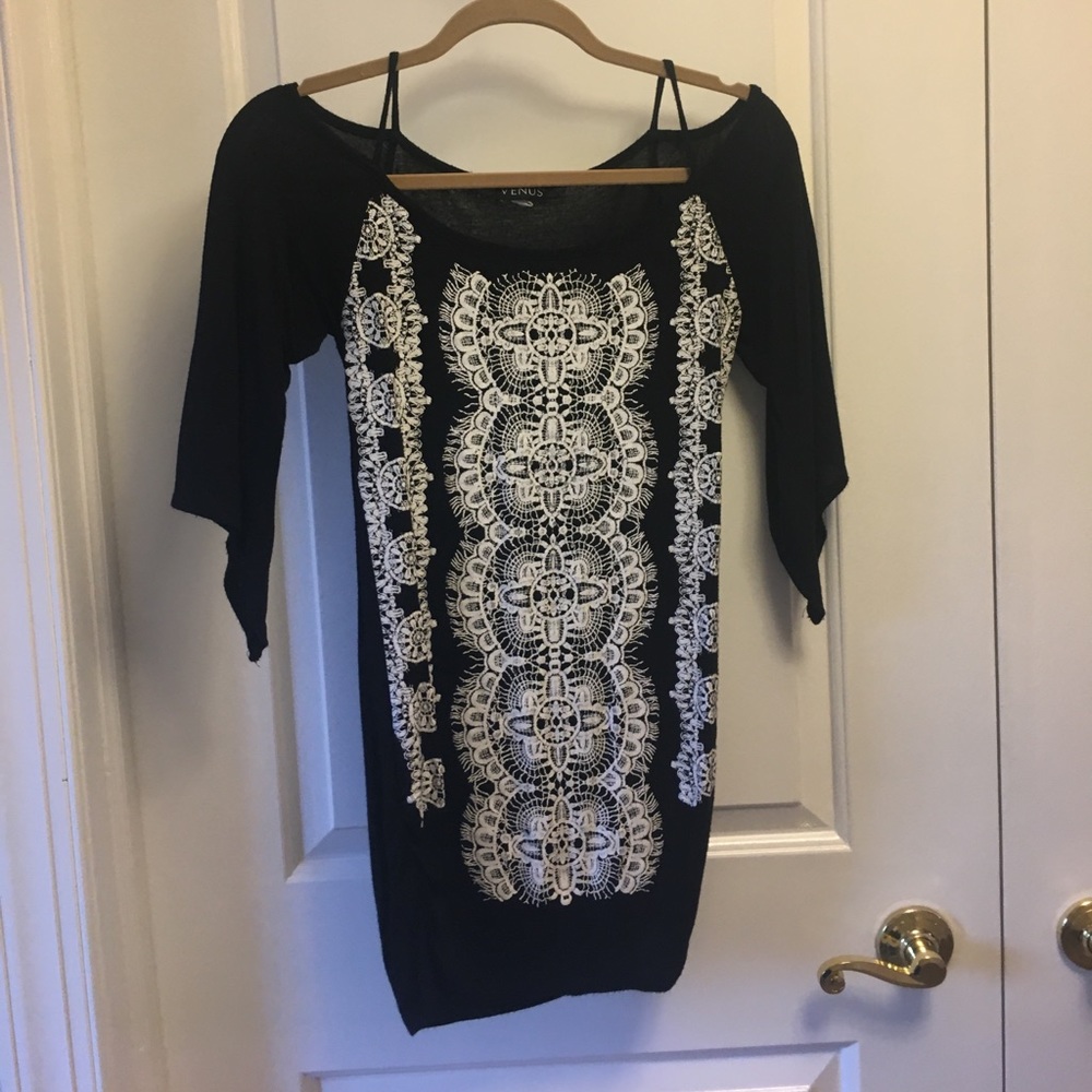 Black party dress