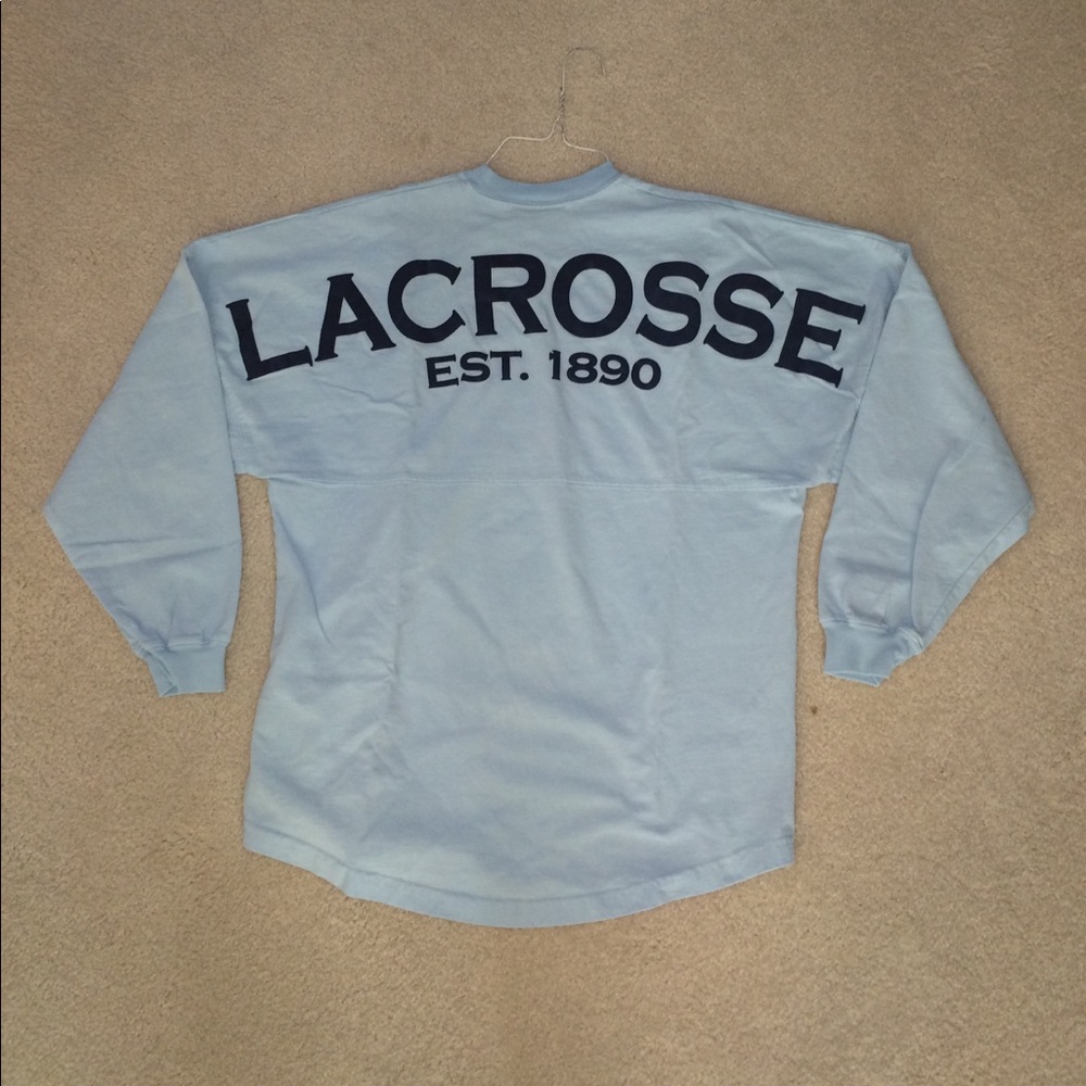 Spirit light blue LACROSSE spirit jersey