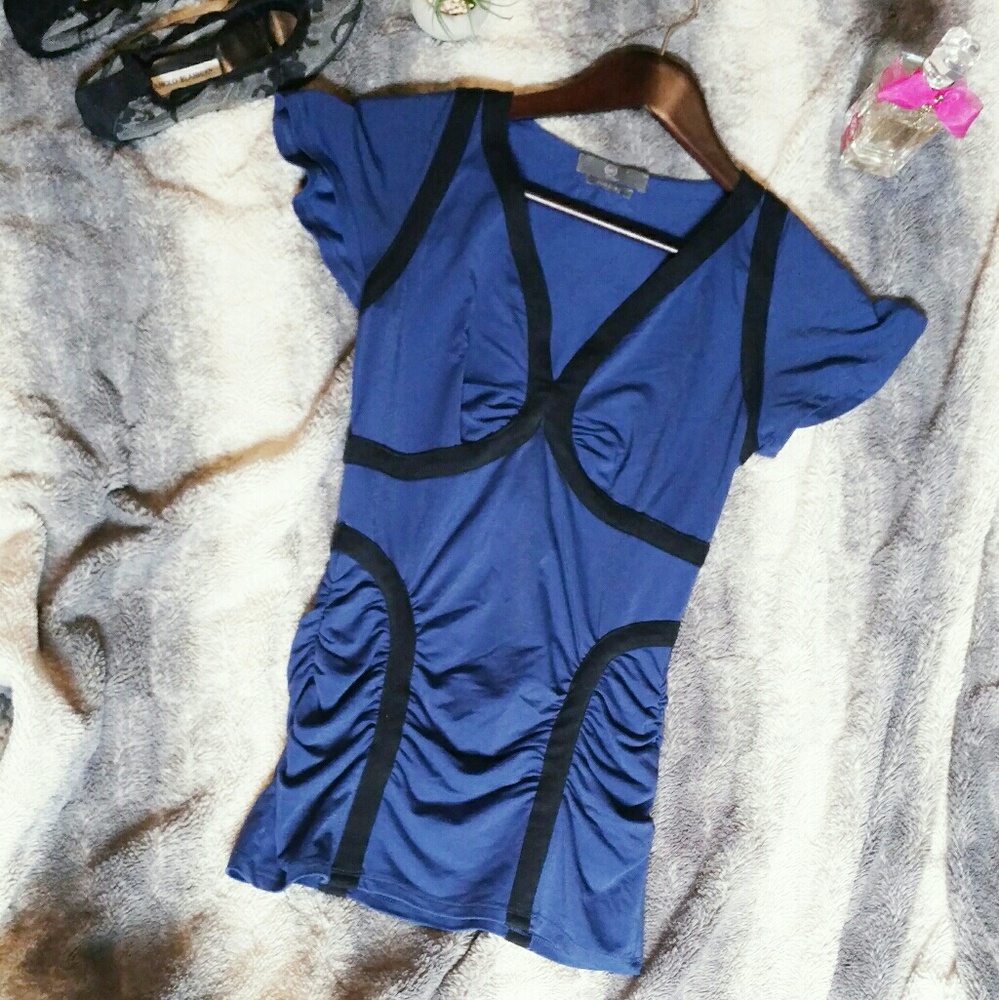 Alexander McQueen short sleeve flutter Small shirt
