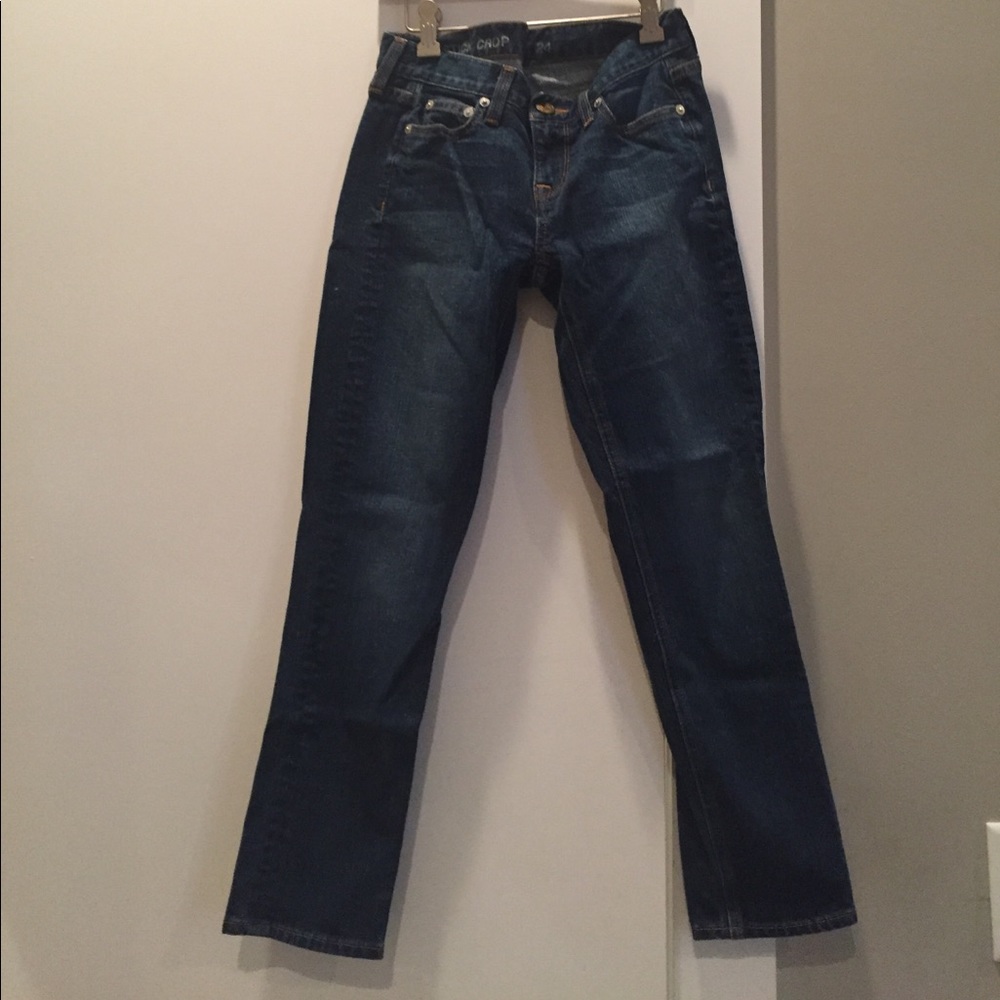 Jcrew Crop ankle jeans (matchstick crop)