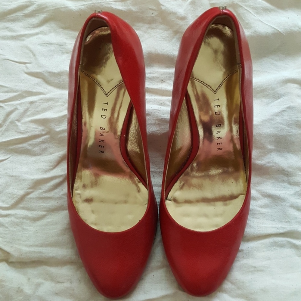 Ted Baker Red Shoes