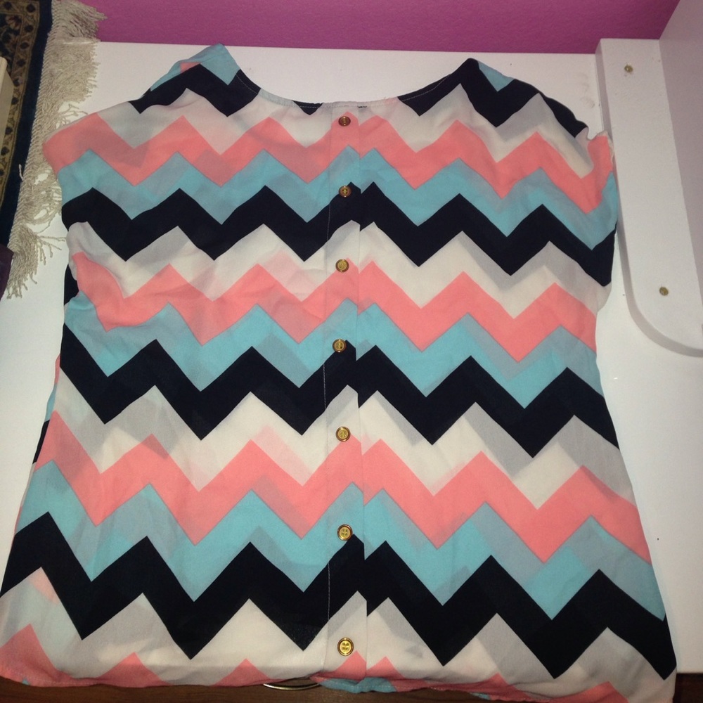 Chevron Print Shirt