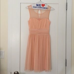 Peach Dress