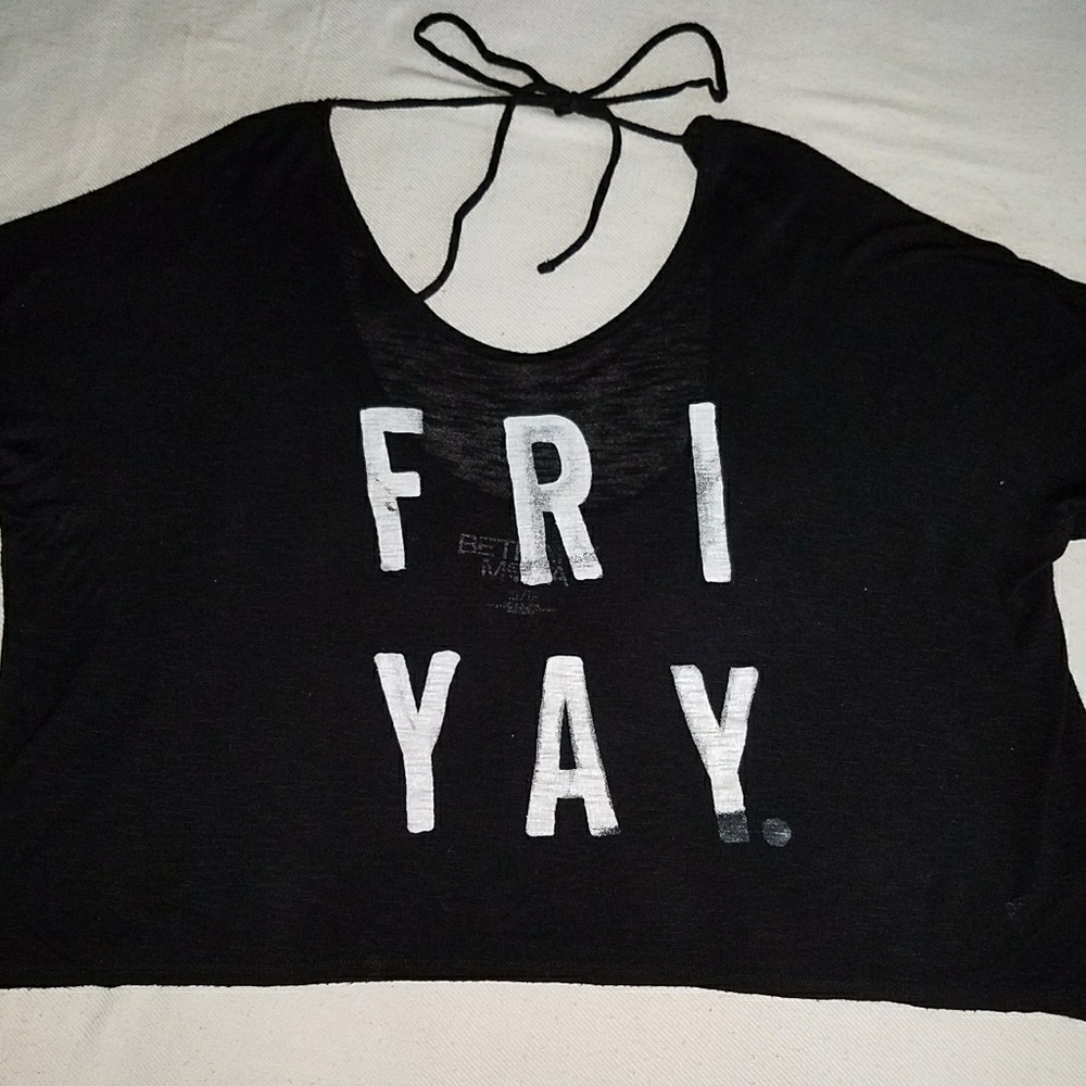 Bethany Mota "FRIYAY" shirt