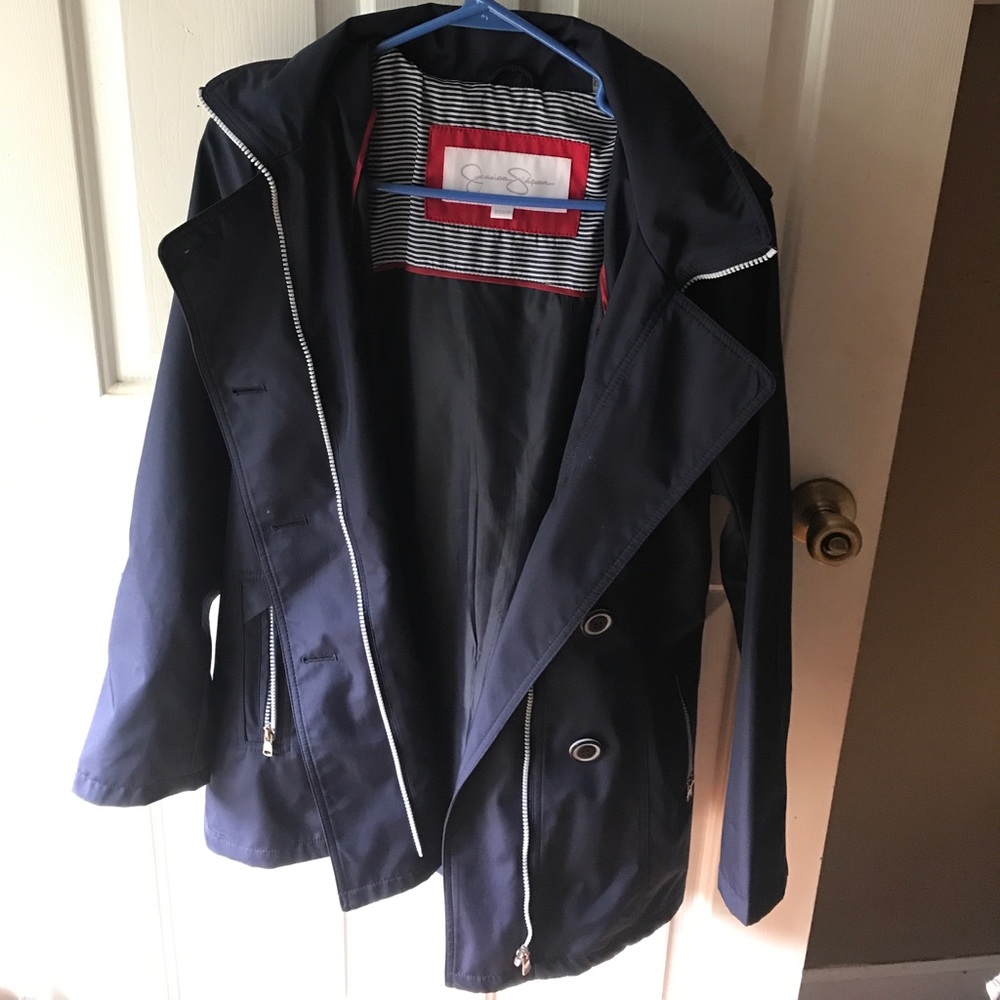 Jessica Simpson rain coat