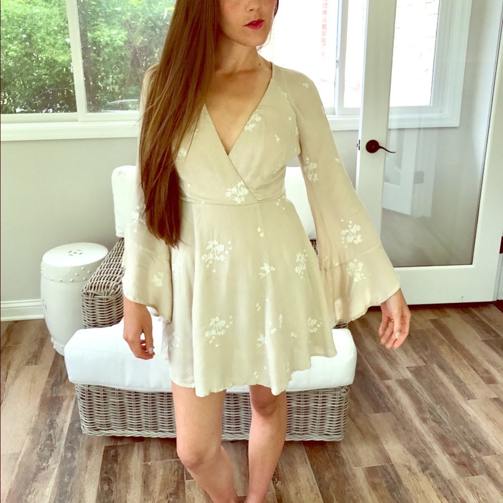Free people taupe dress/tunic