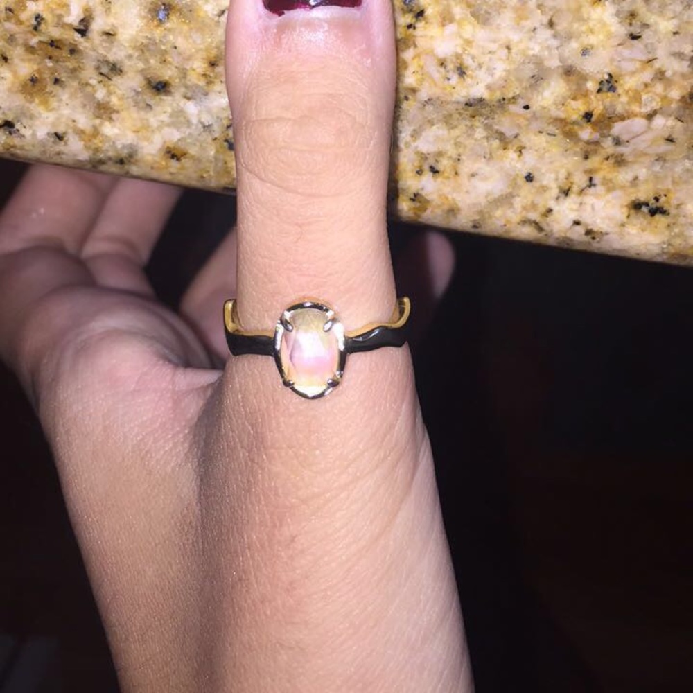 Gold Kendra Scott Ring