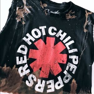 Red Hot Chili Peppers crop top