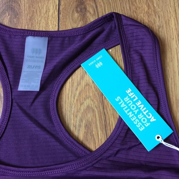 NWT Corey Vines The Path Mesh Tank in Eclipse - Picture 4 of 8