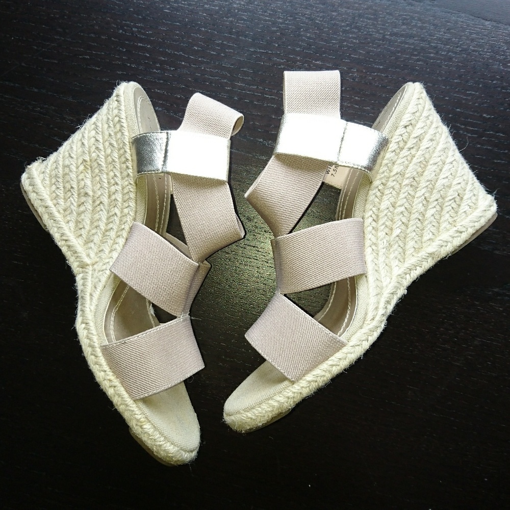 Tahari Wiley espadrille wedges