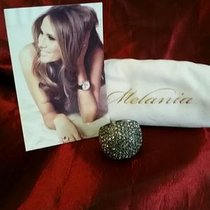 Melania Trump Black Dome Ring (Final Sale Price!)