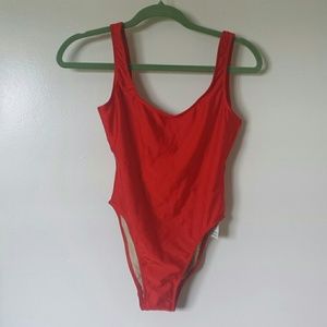 American Apparel Red One piece