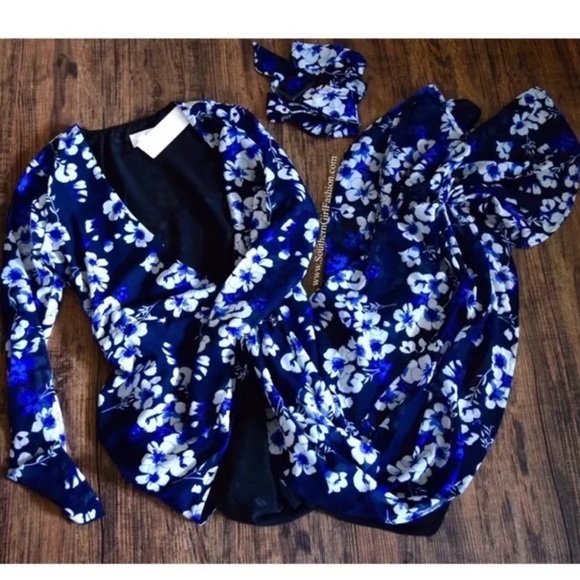 WRAP DRESS Swingy Long Draped Kimono Bohemian Gown - Picture 5 of 6