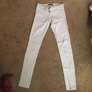 Tan skinny pants