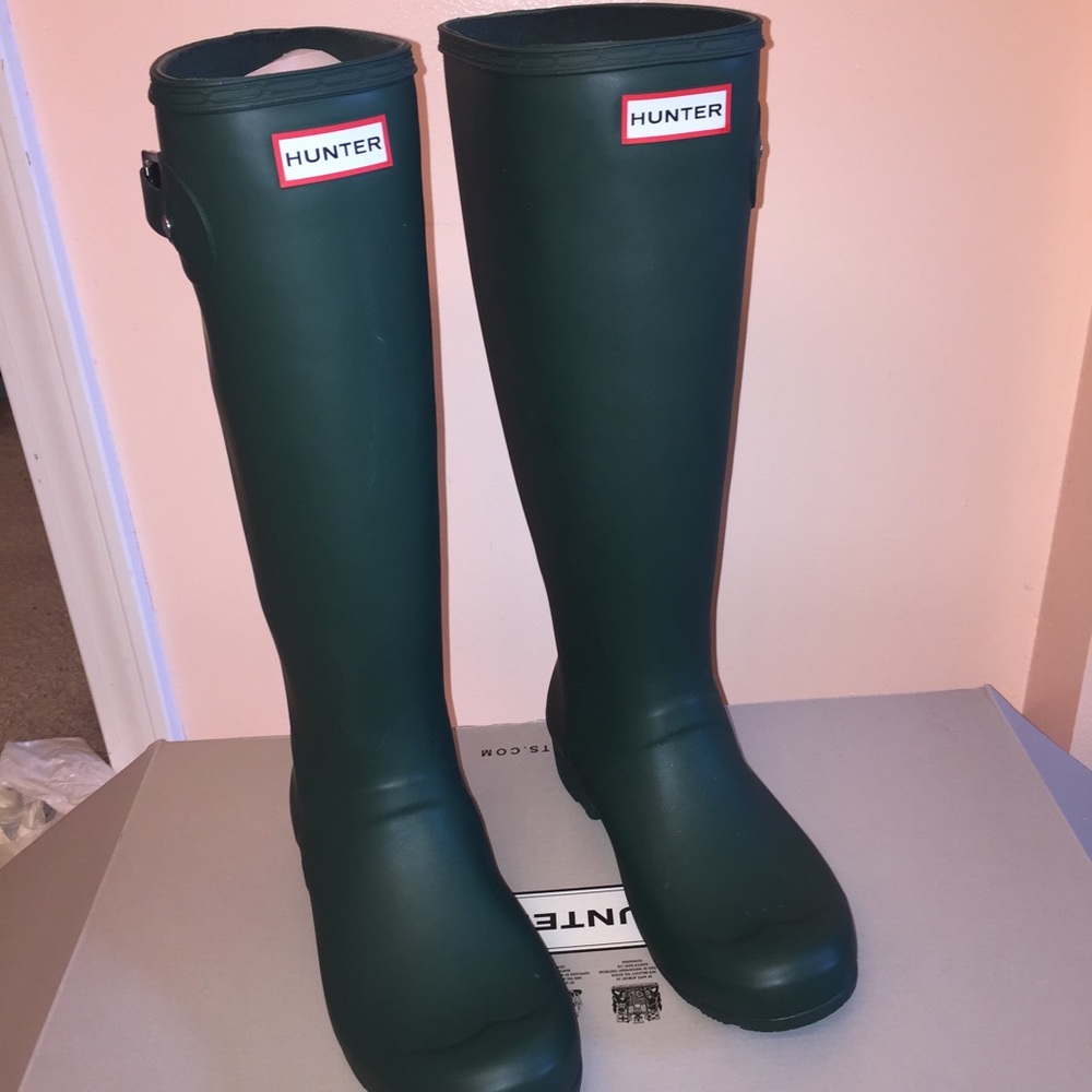 Brand New Green Hunter Boots