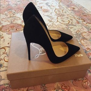 Christian Louboutin So Kate 120 Suede