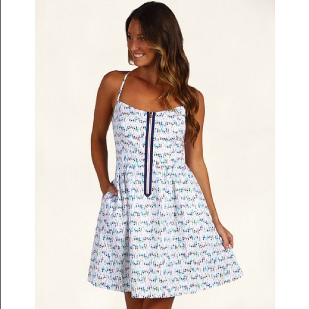 Lilly Pulitzer zipper front dress