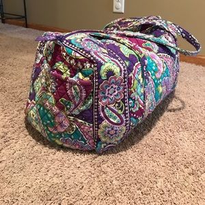 Vera Bradley large duffel purple