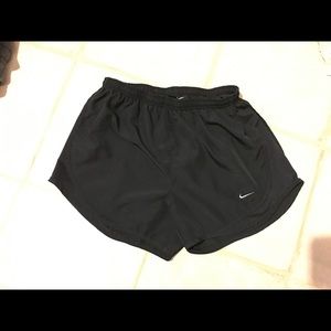 Women's All Black Nike Shorts