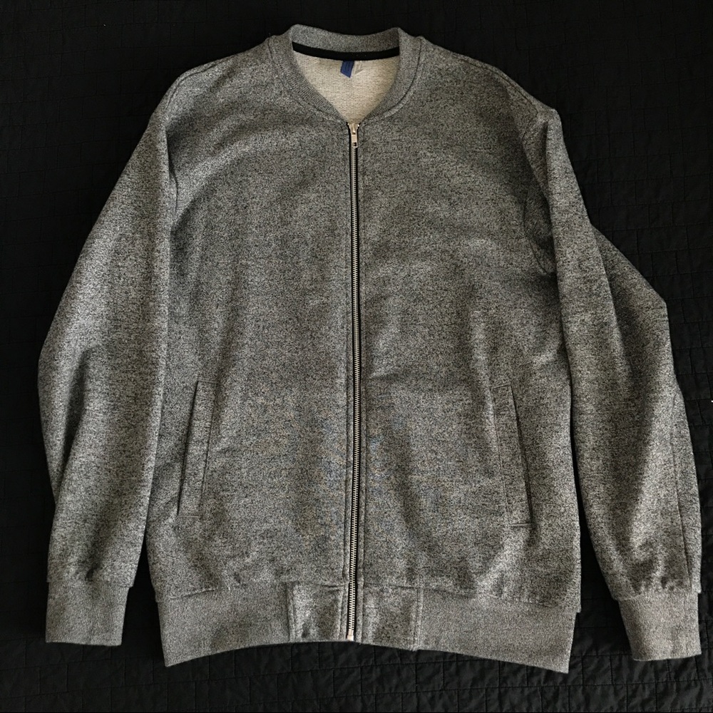 Heather H&M Bomber Jacket