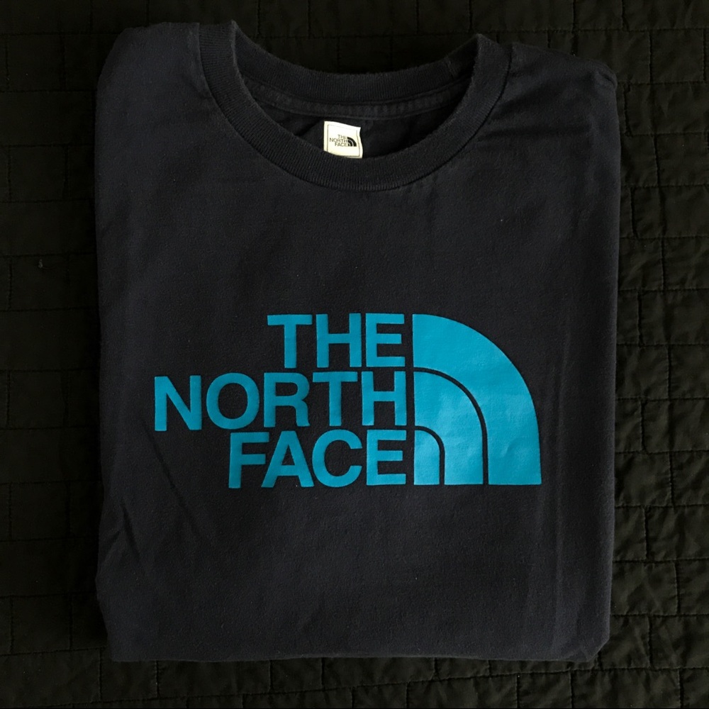 Navy North Face T-Shirt
