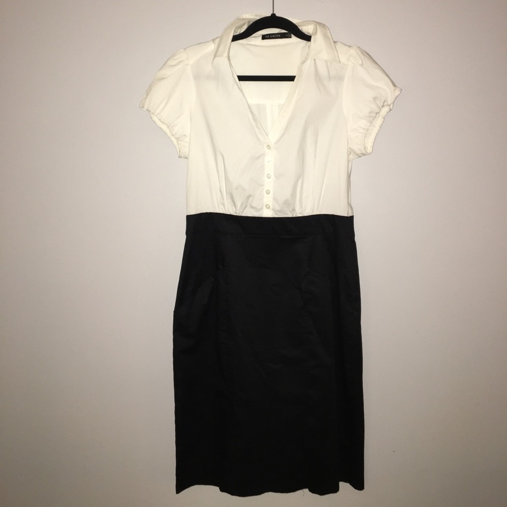 Black & White Business Dress