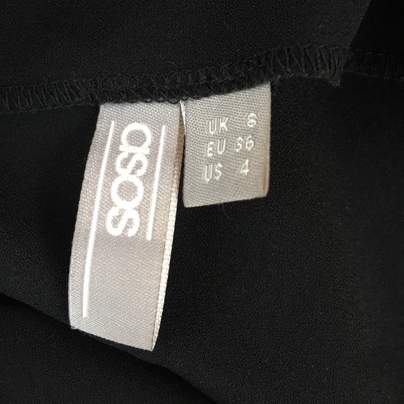 Asos buckle tank sleeveless top black - Picture 3 of 4