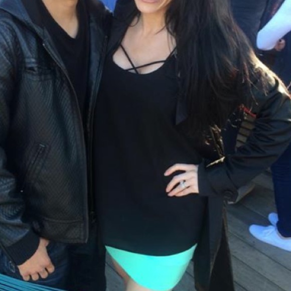 Asos buckle tank sleeveless top black - Picture 4 of 4